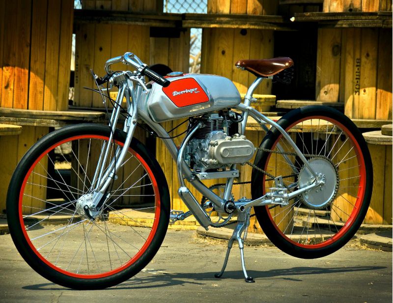 Moto-bici de velocidad con estética años ’20 !!