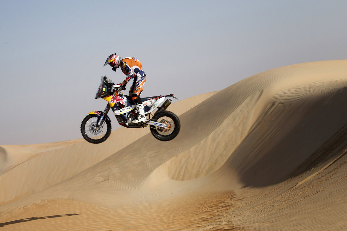 Sam Sunderland, el motocross hecho Dakar